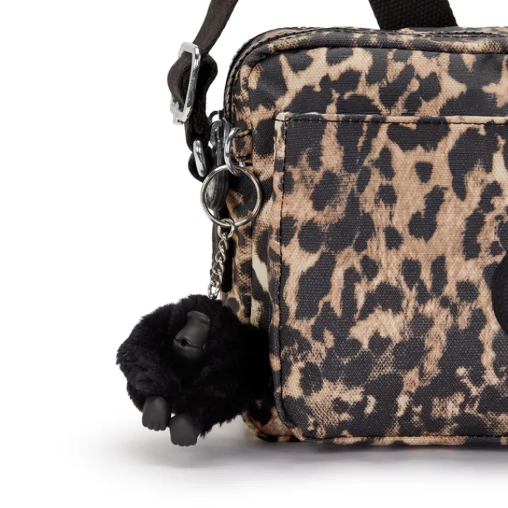 Schoudertassen|Crossbody>Kipling Abanu M prt ac wild leopard