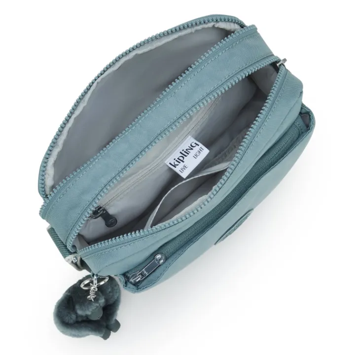 Schoudertassen|Crossbody>Kipling Abanu M relaxed grey