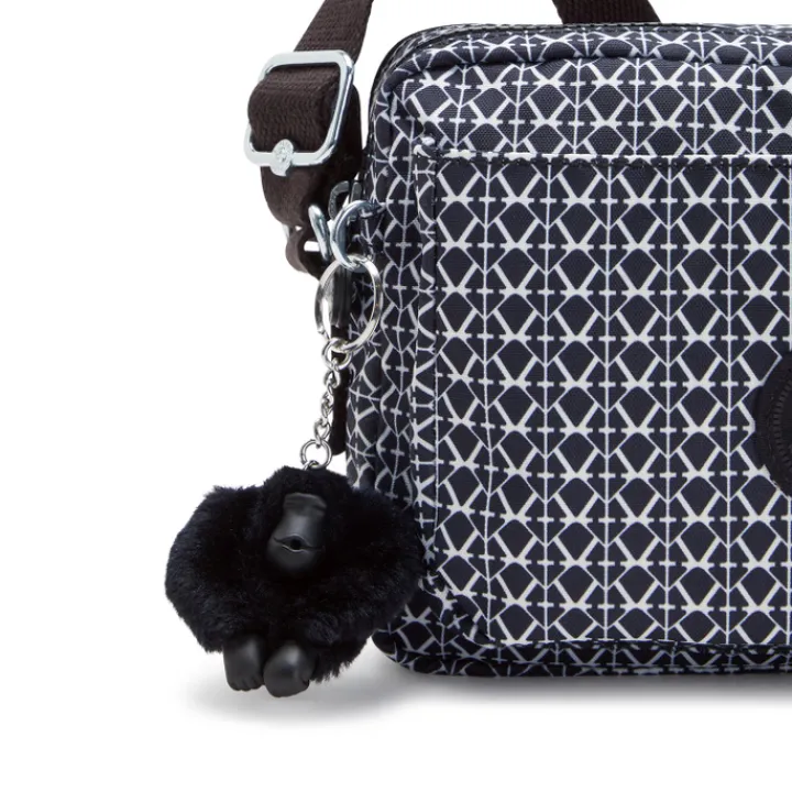Schoudertassen|Crossbody>Kipling Abanu M signature print