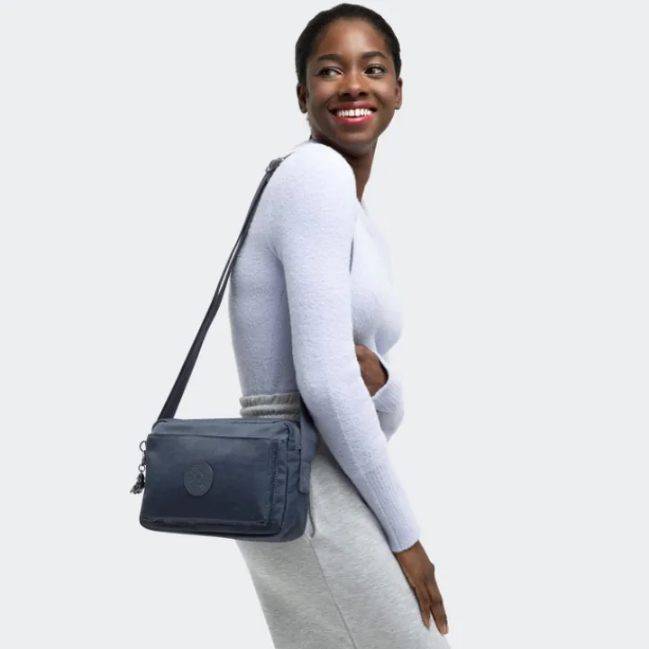 Schoudertassen|Crossbody>Kipling Abanu M signature emb