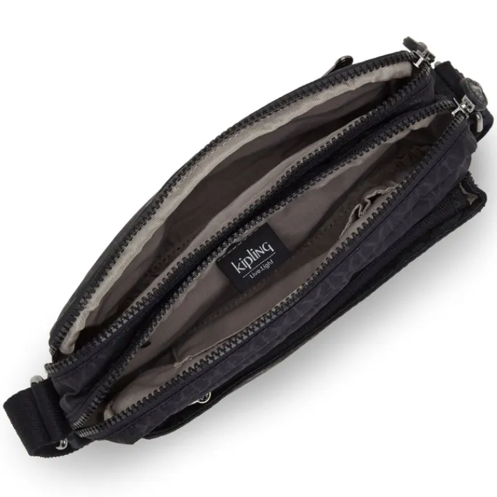 Schoudertassen|Crossbody>Kipling Abanu M signature emb