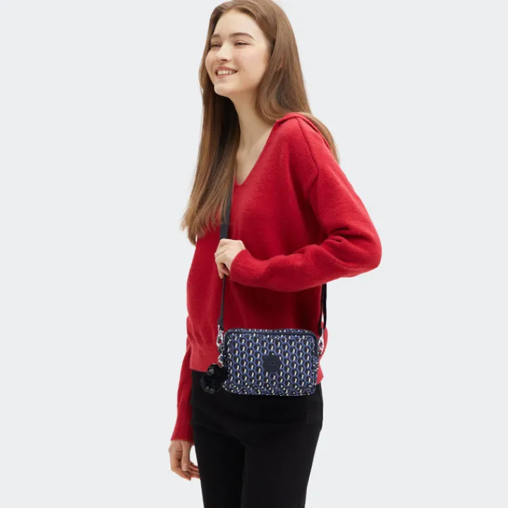 Schoudertassen|Crossbody>Kipling Abanu Multi 3d k blue
