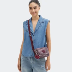 Schoudertassen|Crossbody>Kipling Abanu prt 3dk