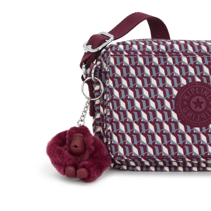 Schoudertassen|Crossbody>Kipling Abanu prt 3dk
