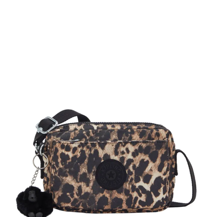 Schoudertassen|Crossbody>Kipling Abanu prt wild leopard