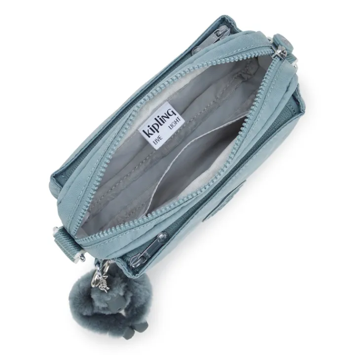 Schoudertassen|Crossbody>Kipling Abanu relaxed grey