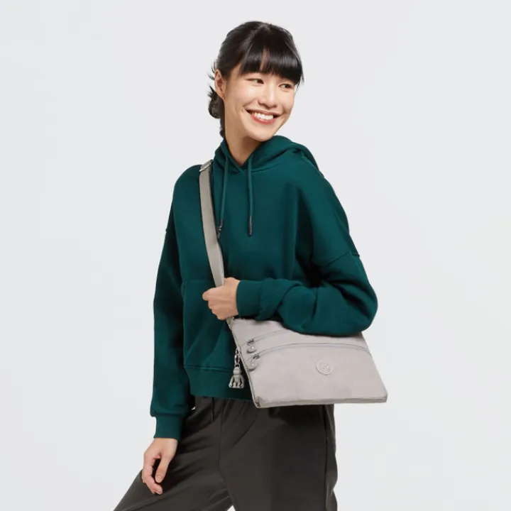 Schoudertassen|Crossbody>Kipling Alvar grey gris
