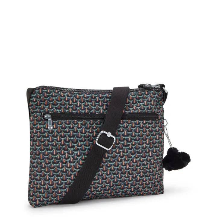 Schoudertassen|Crossbody>Kipling Alvar prt ac geo feather