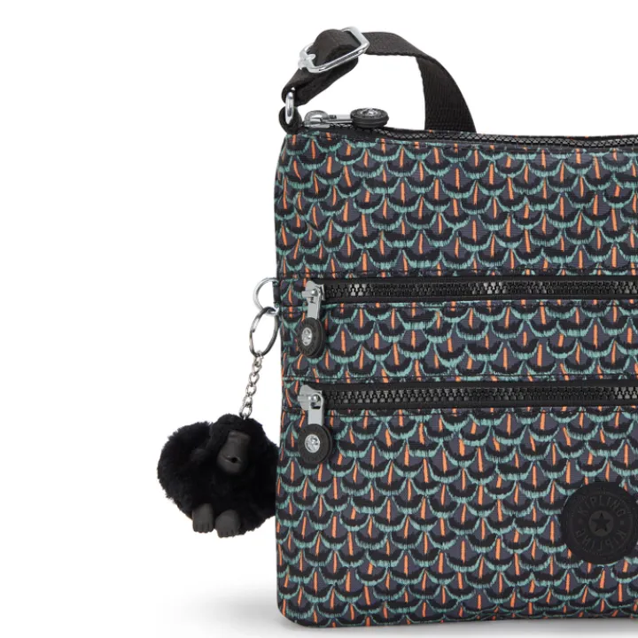 Schoudertassen|Crossbody>Kipling Alvar prt ac geo feather