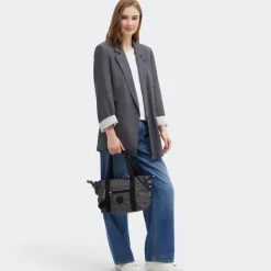 Kleine Reistassen|Handbagage Reistassen>Kipling Art M prt ac geo feather