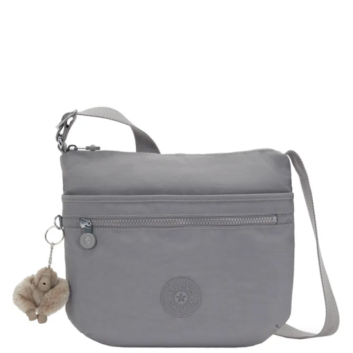 Schoudertassen|Crossbody>Kipling Arto inviting grey