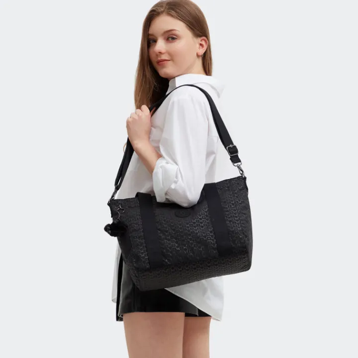 Schoudertassen|Damestassen>Kipling Asseni Small Shoulderbag signature emb