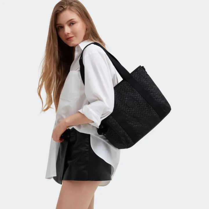 Schoudertassen|Damestassen>Kipling Asseni Small Shoulderbag signature emb