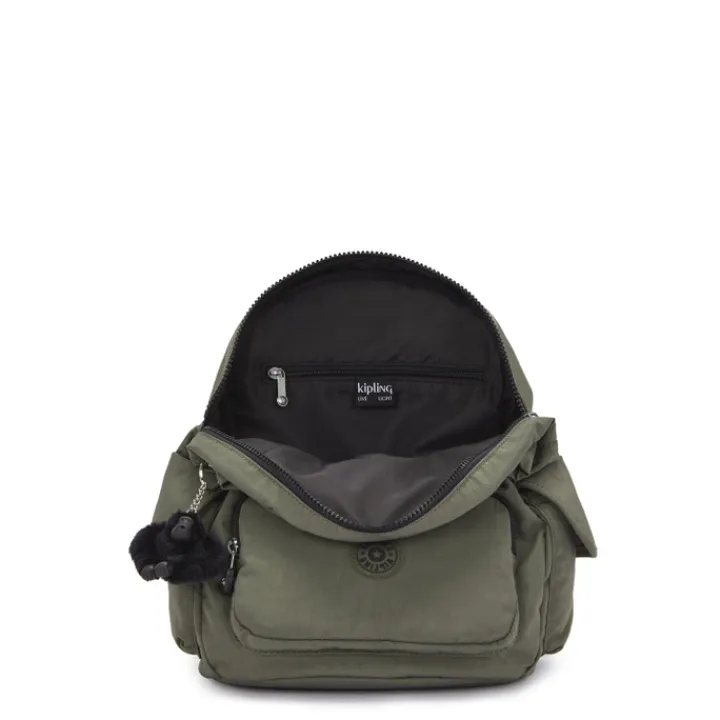 Kleine Rugzakken|Daypack>Kipling City Pack Backpack S green moss