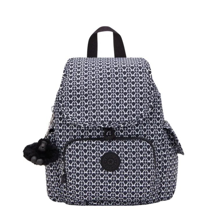 Kleine Rugzakken|Dames Rugzakken>Kipling City Pack Mini Backpack signature print
