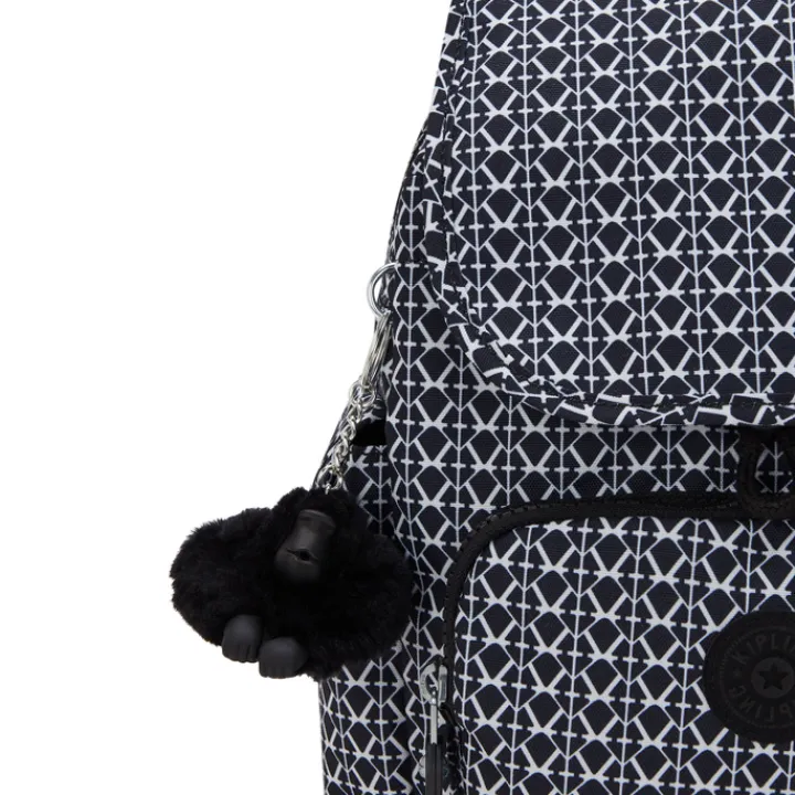 Kleine Rugzakken|Dames Rugzakken>Kipling City Pack Mini Backpack signature print