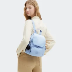 Kleine Rugzakken|Dames Rugzakken>Kipling City Pack Mini Backpack cloudy sky blue