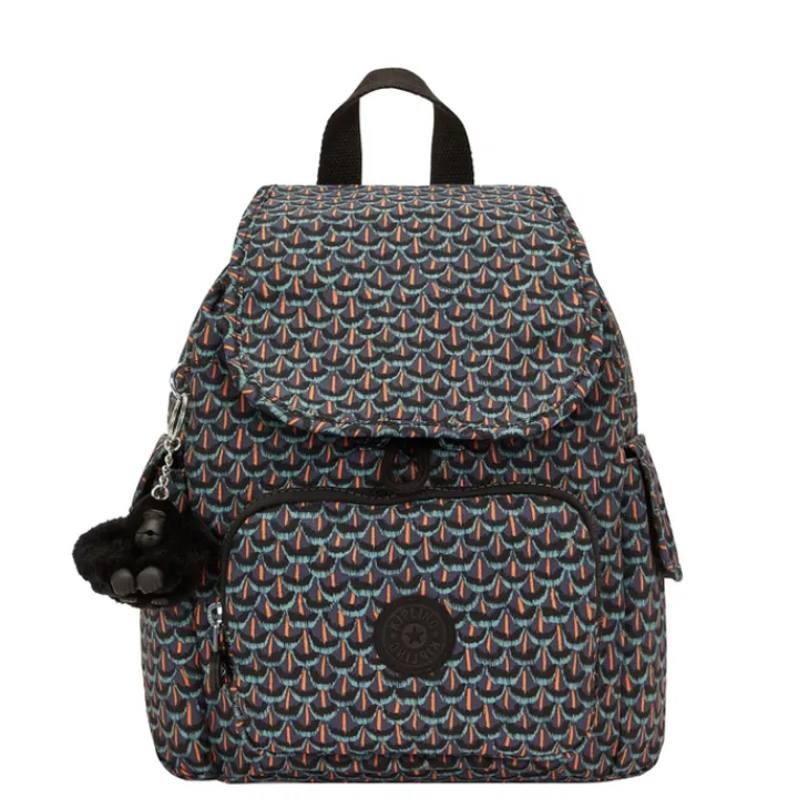 Daypack|Dames Rugzakken>Kipling City Pack Mini prt ac geo feather