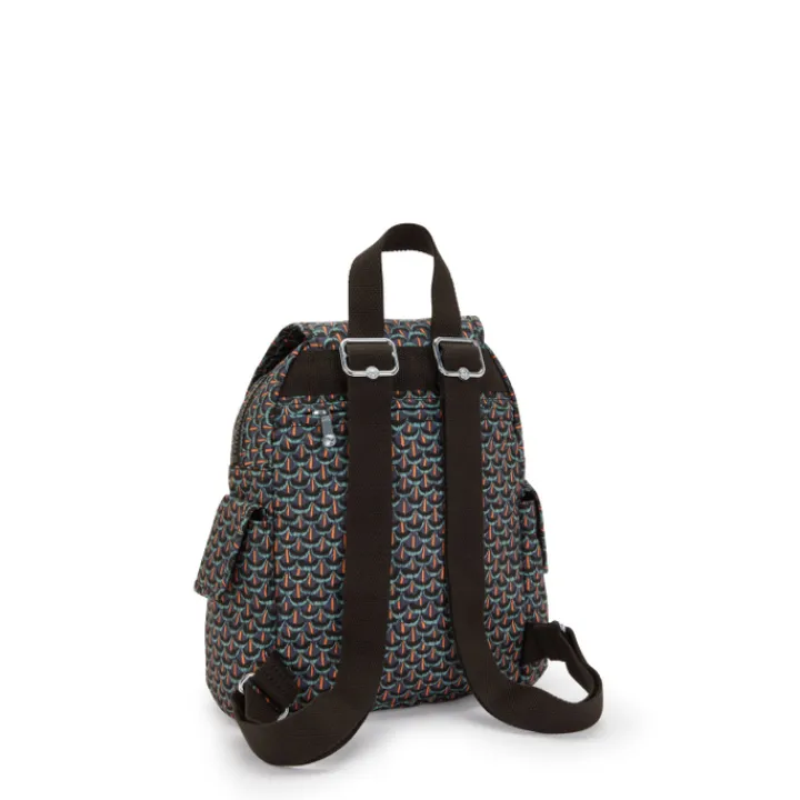 Daypack|Dames Rugzakken>Kipling City Pack Mini prt ac geo feather
