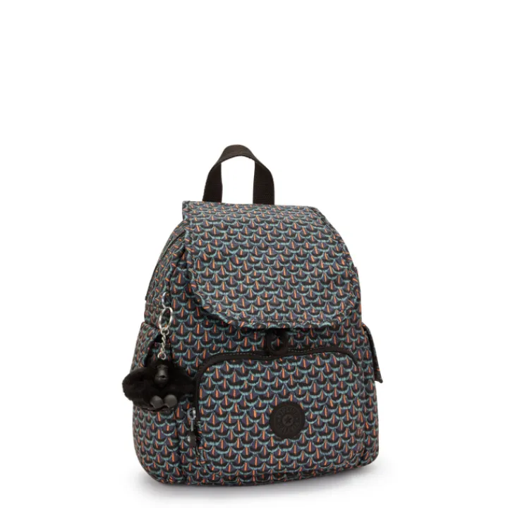 Daypack|Dames Rugzakken>Kipling City Pack Mini prt ac geo feather