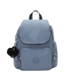 Mini Rugzakken|Kleine Rugzakken>Kipling City Zip Mini b blue stone