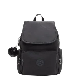 Mini Rugzakken|Kleine Rugzakken>Kipling City Zip Mini black noir