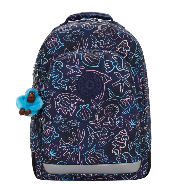 Schoolrugzak|Heren Schooltassen>Kipling Class Room disco fish