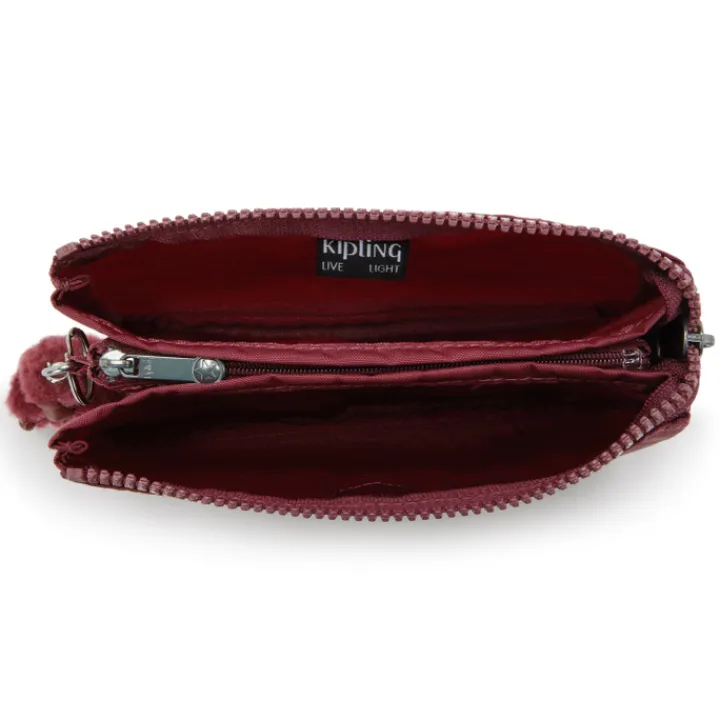Dames Portemonnees>Kipling Creativity L lounge wine