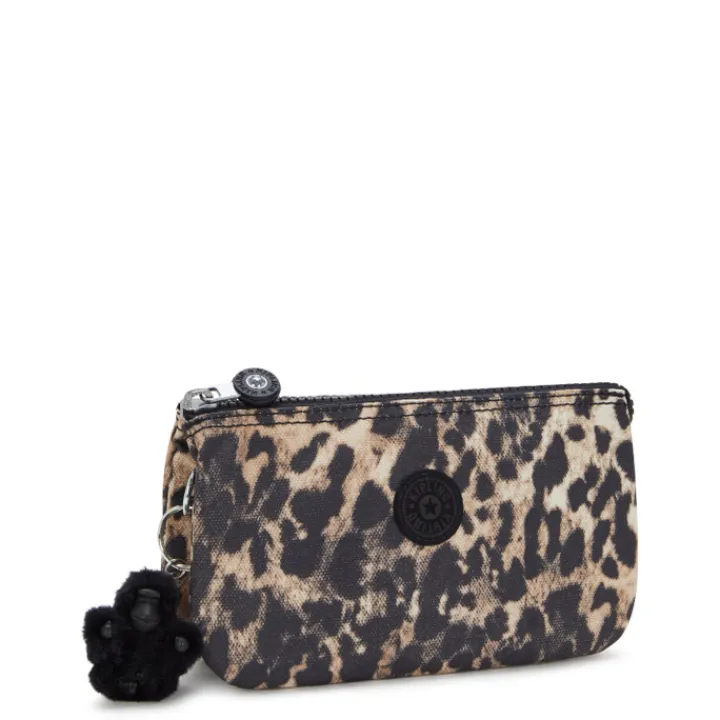 Dames Portemonnees>Kipling Creativity L prt ac wild leopard