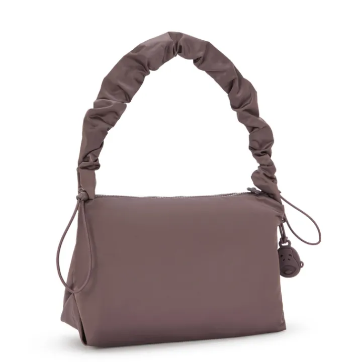 Handtassen|Schoudertassen>Kipling Eleni M gg simply mocha grgz