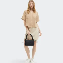 Schoudertassen|Damestassen>Kipling Eleni simply black