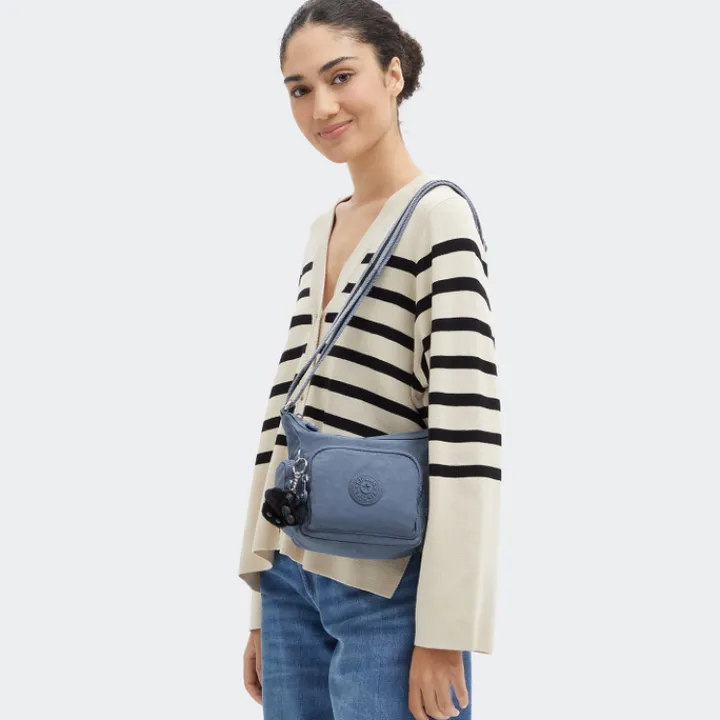 Schoudertassen|Crossbody>Kipling Gabbie Mini b blue stone