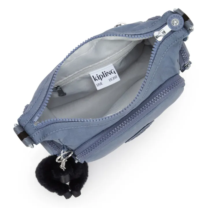 Schoudertassen|Crossbody>Kipling Gabbie Mini b blue stone