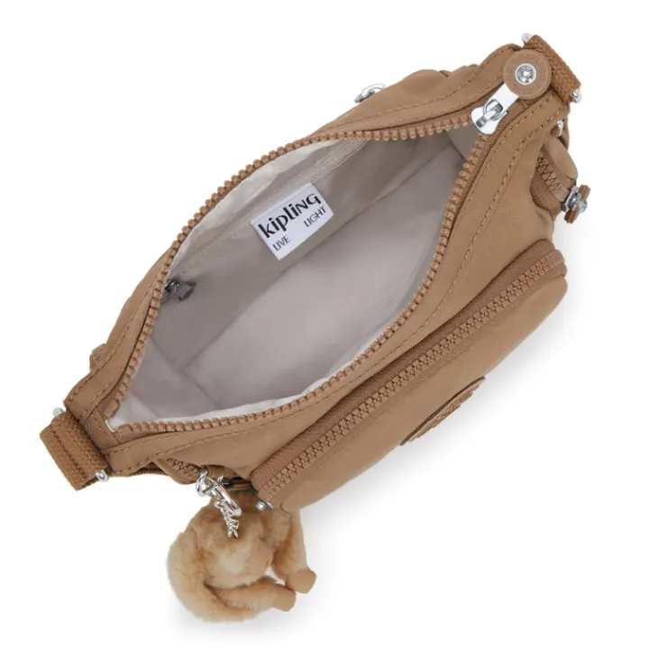 Schoudertassen|Crossbody>Kipling Gabbie Mini b early tan