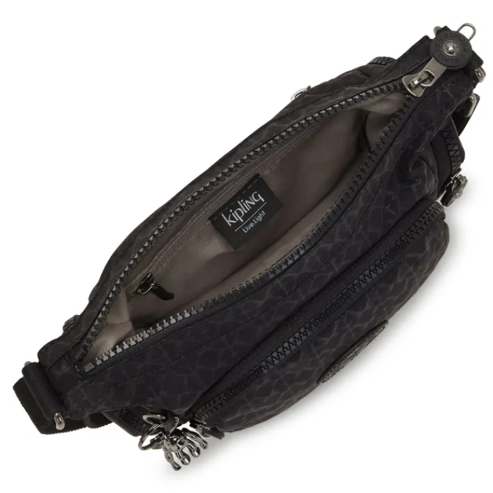 Schoudertassen|Crossbody>Kipling Gabbie Mini signature emb