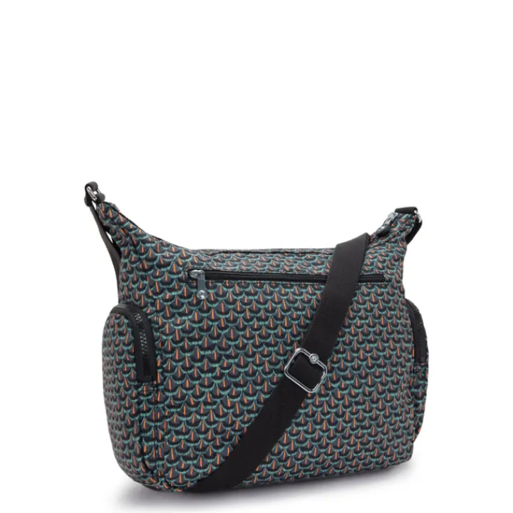Schoudertassen|Damestassen>Kipling Gabbie prt ac geo feather