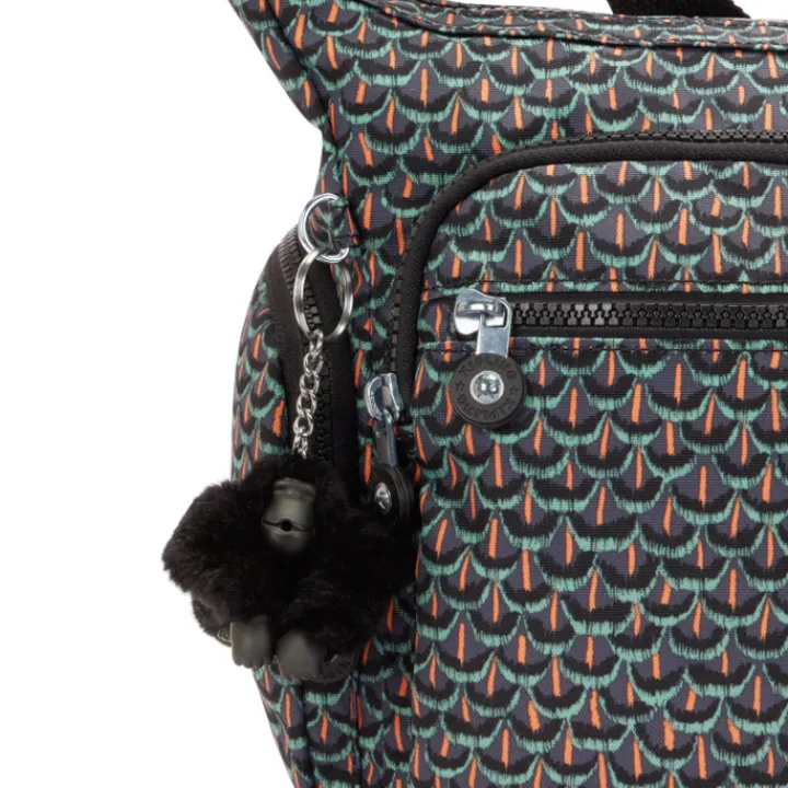 Schoudertassen|Damestassen>Kipling Gabbie prt ac geo feather