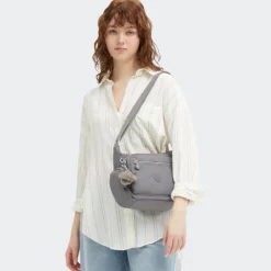 Schoudertassen|Crossbody>Kipling Gabbie S inviting grey