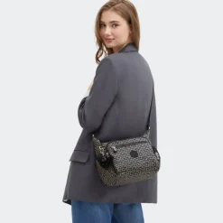 Schoudertassen|Crossbody>Kipling Gabbie S prt ac geo feather
