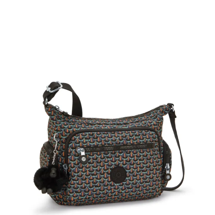Schoudertassen|Crossbody>Kipling Gabbie S prt ac geo feather