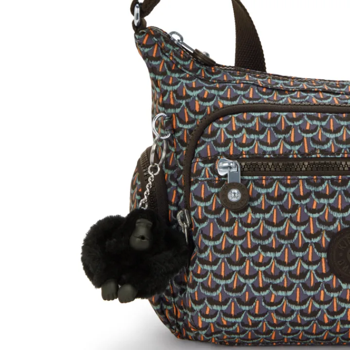 Schoudertassen|Crossbody>Kipling Gabbie S prt ac geo feather