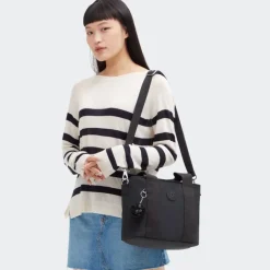 Schoudertassen|Crossbody>Kipling Minta M black noir