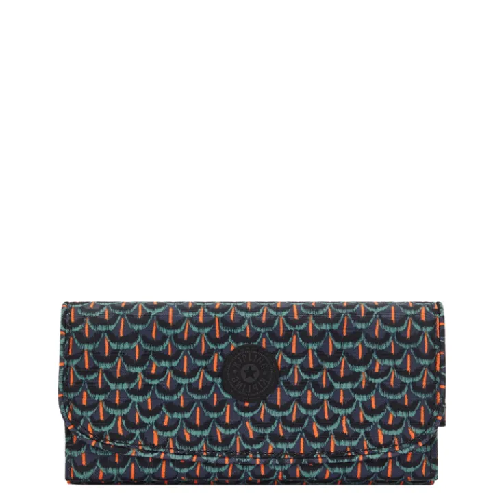 Rfid Portemonnees>Kipling Money Land prt ac geo feather