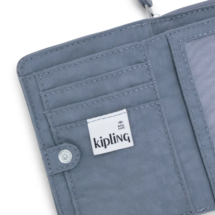 Rfid Portemonnees|Mini Portemonnees>Kipling Money Love blue stone