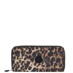 Rfid Portemonnees|Grote Portemonnees>Kipling Money World B prt wild leopard