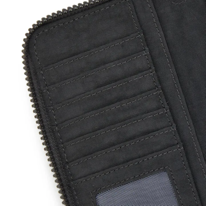 Rfid Portemonnees|Grote Portemonnees>Kipling Money World Wallet black noir