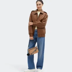 Schoudertassen|Crossbody>Kipling New Milos y2k early tan heritage