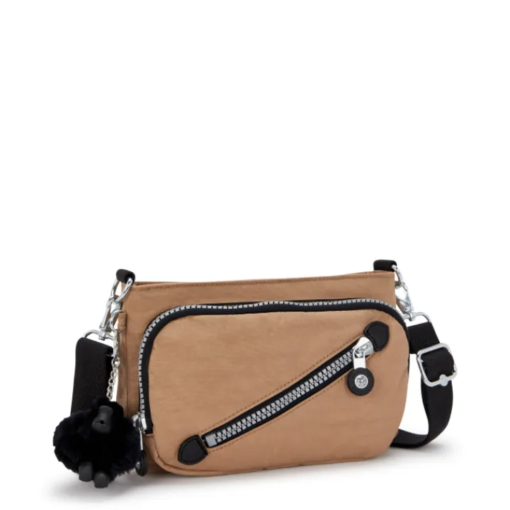 Schoudertassen|Crossbody>Kipling New Milos y2k early tan heritage