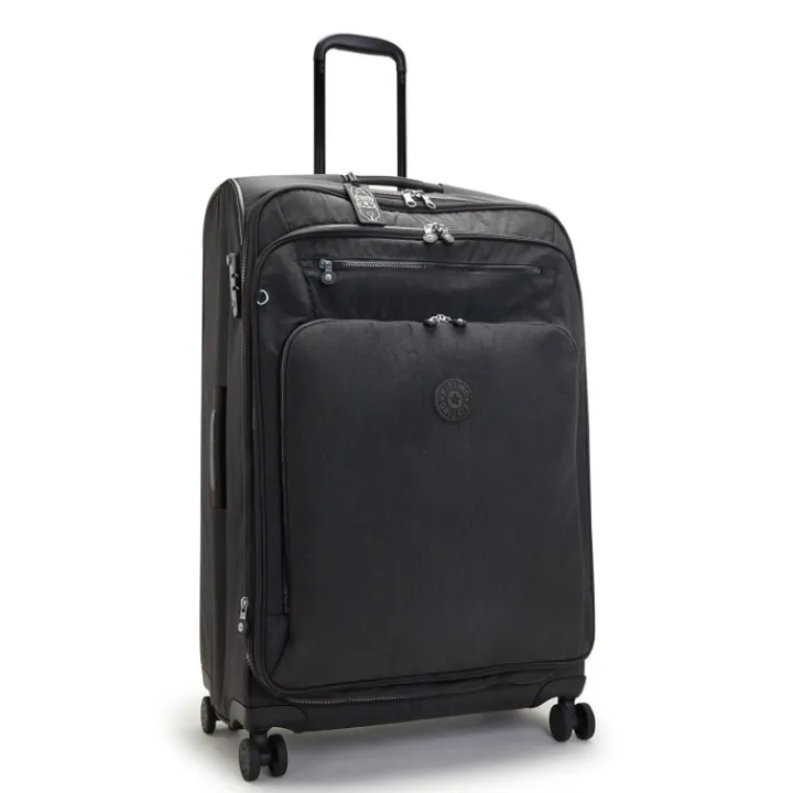 Zachte Koffers|Reiskoffers>Kipling New Youri Spin L black noir