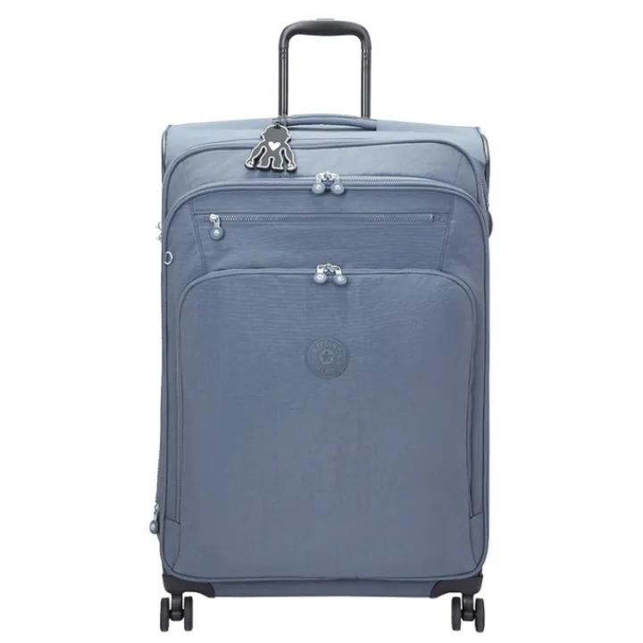 Reistrolleys|Reiskoffers>Kipling New Youri Spin L b blue stone